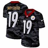 Nike Pittsburgh Steelers 19 Smith-schuster 2020 Camo Salute to Service Limited Jersey zhua,baseball caps,new era cap wholesale,wholesale hats
